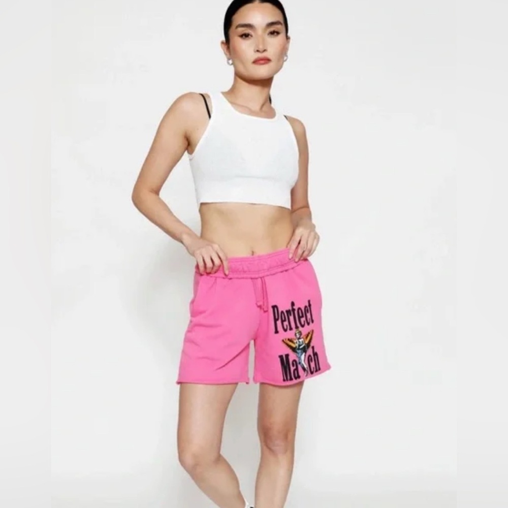 Boys Lie Perfect Match Pink Shorts